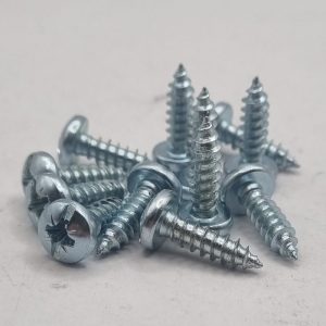 Pan Combi Self-Tapping Screws Zinc Plated